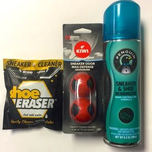 Sneaker & Shoe Deodorizer & Cleaning Set